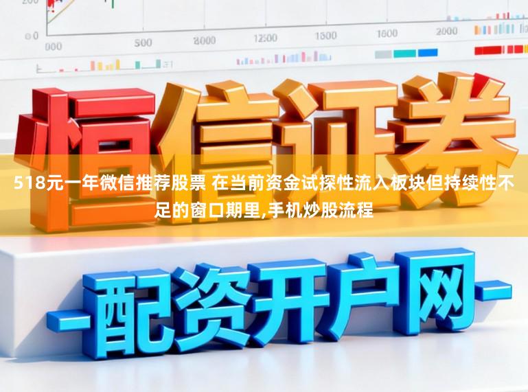 518元一年微信推荐股票 在当前资金试探性流入板块但持续性不足的窗口期里,手机炒股流程