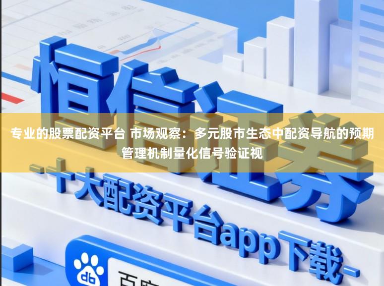 专业的股票配资平台 市场观察：多元股市生态中配资导航的预期管理机制量化信号验证视