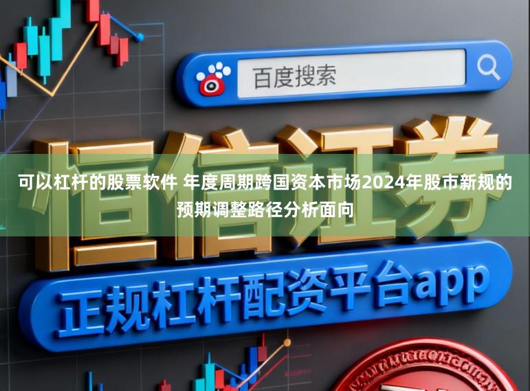 可以杠杆的股票软件 年度周期跨国资本市场2024年股市新规的预期调整路径分析面向